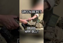 How Green Berets set up their warbelts! #specialforces #tips