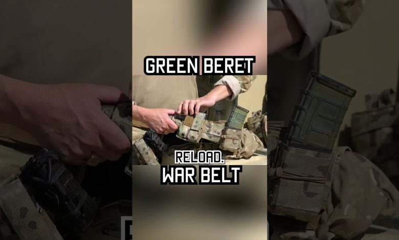 How Green Berets set up their warbelts! #specialforces #tips