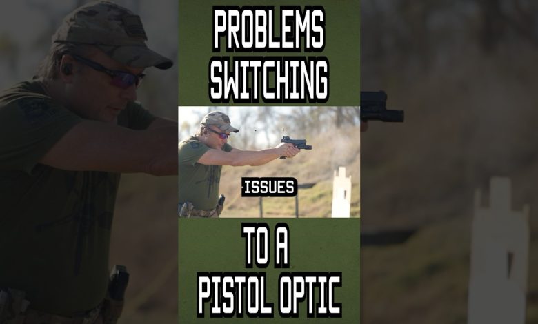 Problems switching to a pistol optic? Watch this #tips #shorts #military