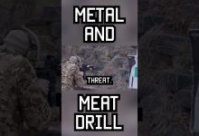 The Metal and Meat Drill! #shorts #military #army #marines #navyseals