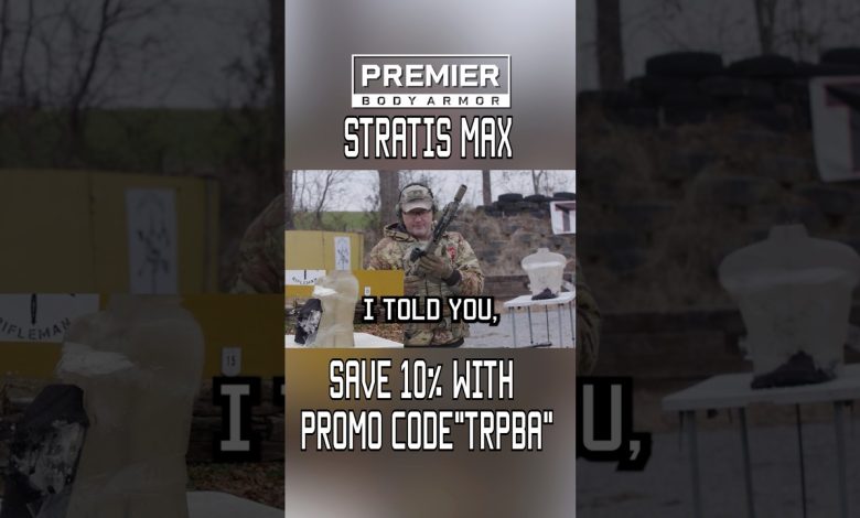 Stratis Max Body Armor Test #bodyarmor #test #shorts #military