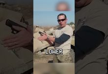 A tip for holding your pistol better #shorts #training #military
