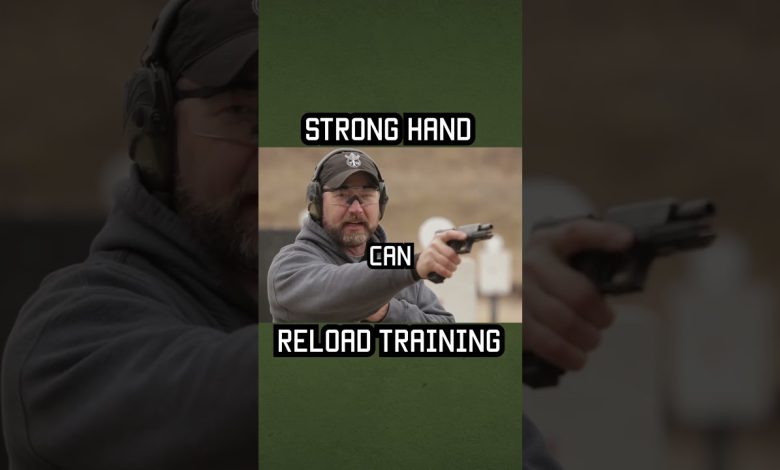 Strong Hand Reload Training #tips #shorts #reload￼