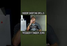 Indoor Shooting Drill: Trigger Finger Zero #shorts #training #military #youtubeshorts