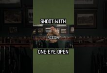 Why you should shoot with one eye open! #shorts #tips #military