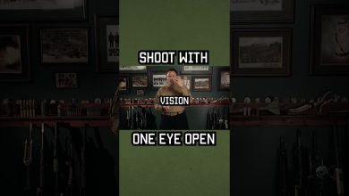 Why you should shoot with one eye open! #shorts #tips #military