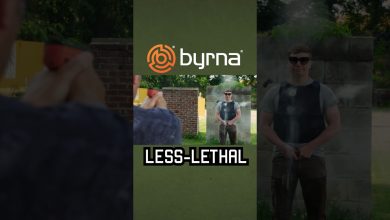 The Byrna Less-Lethal kicks ass #shorts #military #tips #selfdefense
