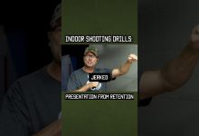 Indoor Shooting Drill: Presentation From Retention #shorts #training #military #youtubeshorts