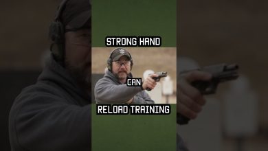 Strong Hand Reload Training #tips #shorts #military