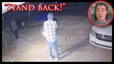 Tense Driveway Standoff Captured On Security Cam | Active Self Protection