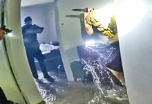 Barricaded Suspect Sets Apartment Ablaze Then Charges Police With Knife