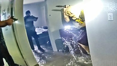 Barricaded Suspect Sets Apartment Ablaze Then Charges Police With Knife