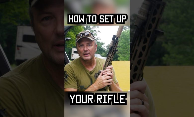 How to set up your rifle! Full video on our channel #military #tips #training #specialforces