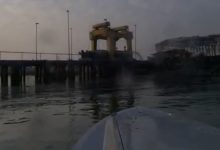 Sea drones strike Iranian port in combat first for US