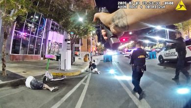 Man Pulls Gun & Fires at Two People in Front of Police