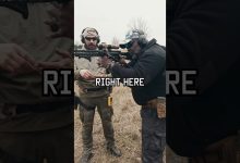 Where should you hold your rifle? #shorts #training #military #lawenforcement