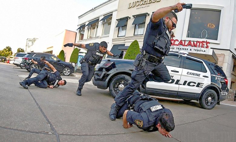 One Sudden Move & Officers Unleash a Storm of Gunfire