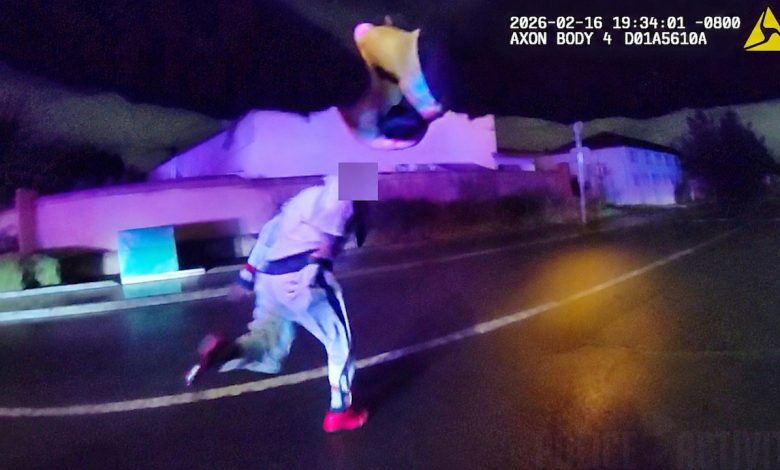 Suspect Pulls Gun While Running From Deputies