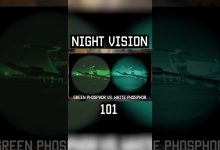 Night Vision 101- full video out now! #nightvision #military #shorts