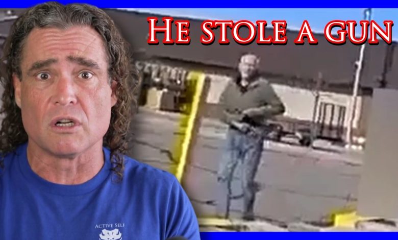 85 Year Old Man Steals A Gun & Draws On A Cop | Active Self Protection