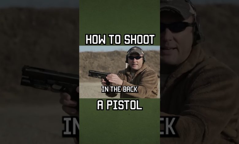How to shoot a pistol for dummies #shorts #reload #training #tips #military