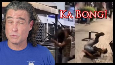 Knife-Wielding Attacker Takes A CHAIR To The HEAD | Active Self Protection