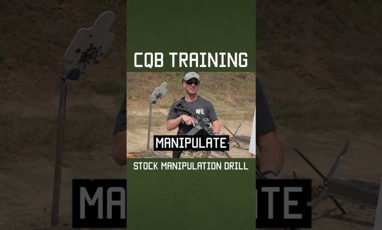 Stock Manipulation Drill #cqb #military # #militaryeverything #airsoft  #tips