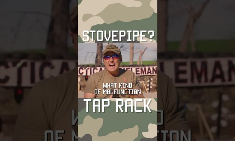 How To “Tap Rack” To Clear A “Stovepipe” #tips #military  #militaryeverything #howto
