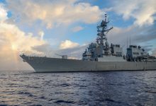 US Navy destroyer spent 4 days without power in South China Sea