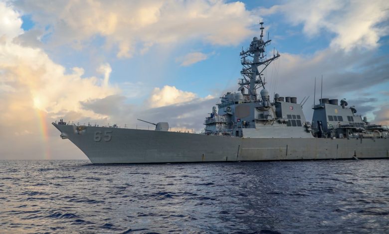 US Navy destroyer spent 4 days without power in South China Sea