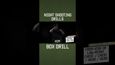 How To Do The BOX DRILL AT NIGHT # #militaryeverything #shorts #nightvision #specialforces