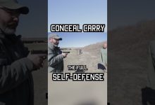 How To Perform Conceal Carry Self-Defense #selfdefense #concealcarry #militaryeverything