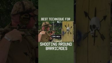 A tip for shooting around barricades #militaryeverything #airsoft #tips #training