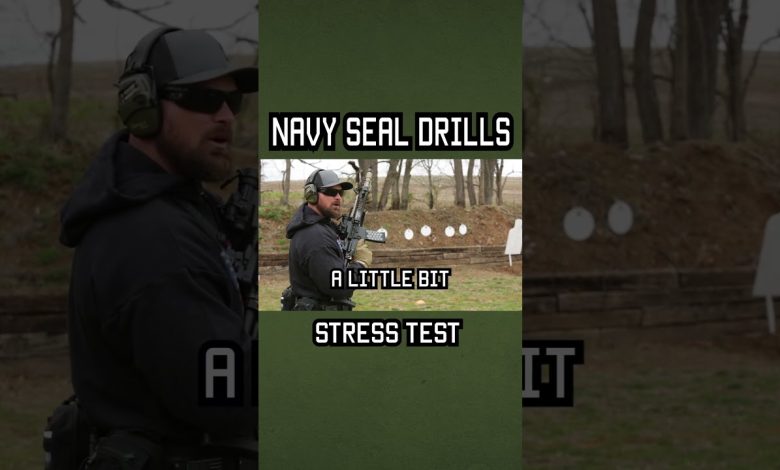 NAVY SEAL RIFLE DRILL: Stress Test #shorts #navyseal # #militaryeverything