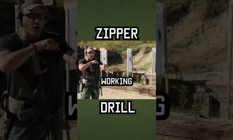 Special Forces Zipper Drill #shorts  #militaryeverything  #airsoft #training