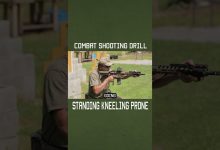 Combat Shooting Drill: Standing, Kneeling, Prone #tips #combat  #militaryeverything