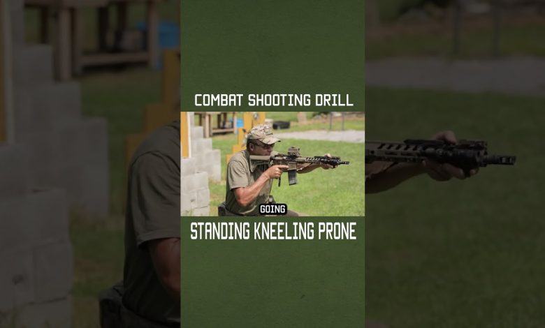 Combat Shooting Drill: Standing, Kneeling, Prone #tips #combat  #militaryeverything