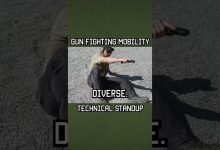 GUN FIGHTING MOBILITY: Technical Standup # #militaryeverything  #tips