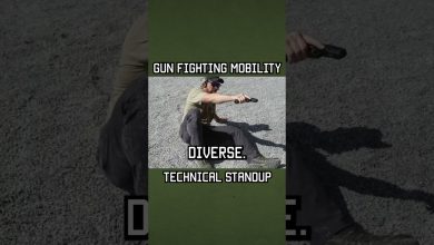 GUN FIGHTING MOBILITY: Technical Standup # #militaryeverything  #tips