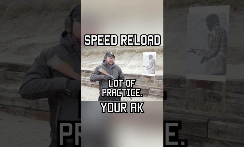 How To Speed Reload An AK # #militaryeverything #tips #airsoft