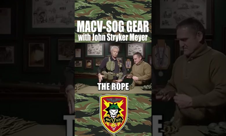 MACV SOG Gear with John Stryker Meyer! #military #history #vietnam #shorts #militaryeverything