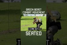 GREEN BERET COMBAT MOVEMENT: SEATED #tips #specialforces #greenberet #army
