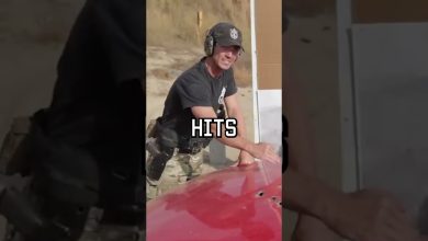Here’s how bullets bounce off cars #car #military #shorts #science