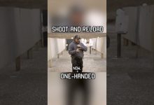 Shoot and Reload ONE-HANDED #shorts #tips #military #lawenforcement