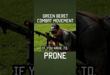 GREEN BERET COMBAT MOVEMENT: PRONE #tips #specialforces #greenberet #army