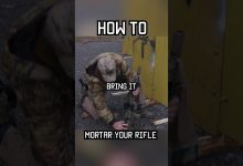 How To “Mortar” Your Rifle #shorts  #militaryeverything  #militarypower #tips