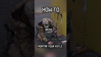 How To “Mortar” Your Rifle #shorts  #militaryeverything  #militarypower #tips