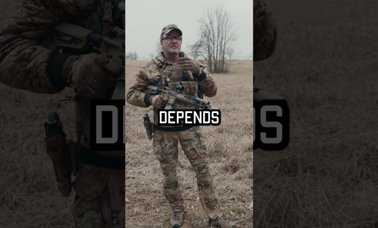 Should you reload your rifle OR switch to pistol? #tips #specialforces #military #lawenforcement