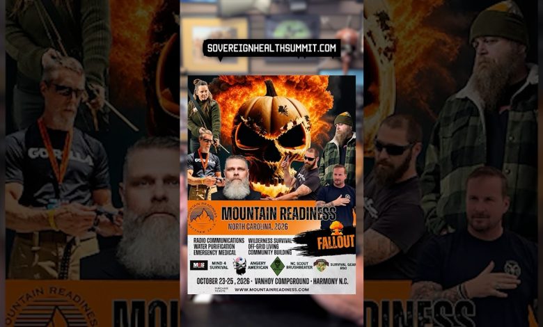 Who’s ready for #mountainreadiness Fall Out? #northcarolina #survival #prep #outdoors #shorts