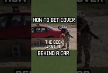 How To Take Cover Behind A Car #car # #militaryeverything  #airsoft  #tips
